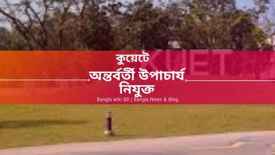খুলনা প্রকৌশল বিশ্ববিদ্যালয়ে নতুন অন্তর্বর্তী উপাচার্য নিযুক্ত